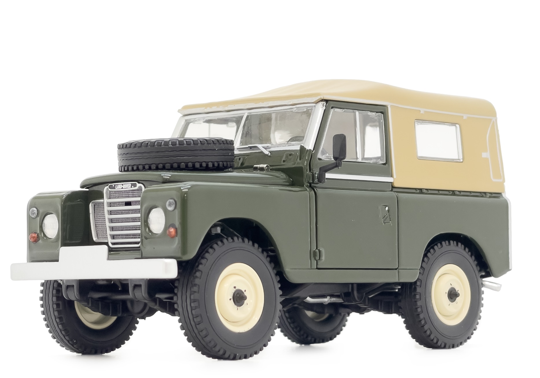 Land Rover Series 3 88 Softtop Deep Bronze Green - 1:32